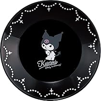 クロミちゃーん　黒い四角形の皿 クロミちゃーん 黒い四角形の皿 クロミ 九谷焼 豆皿（SANRIO JAPAN